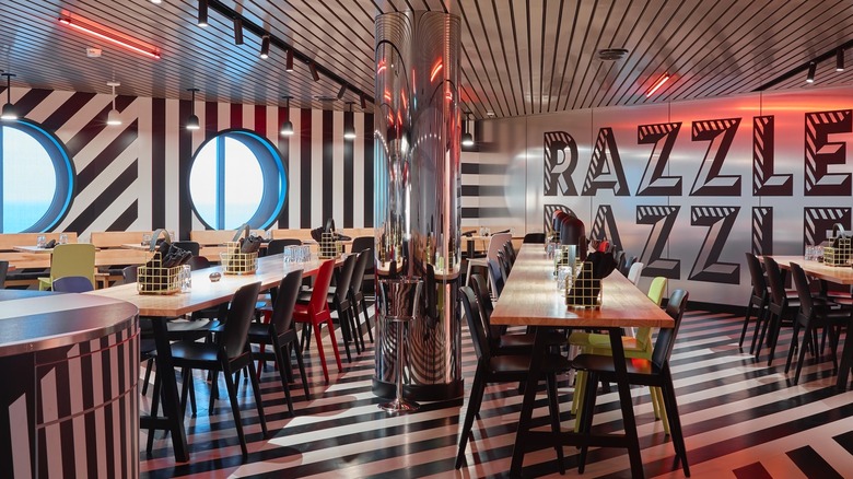 Razzle Dazzle dining room