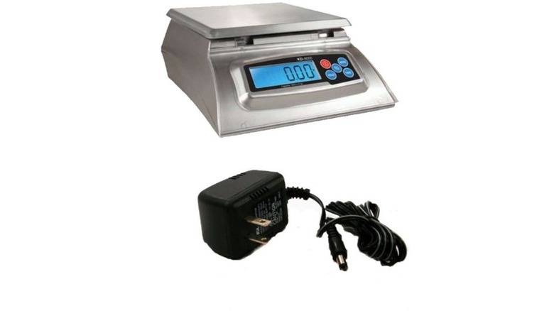 A My Weigh digital food scale