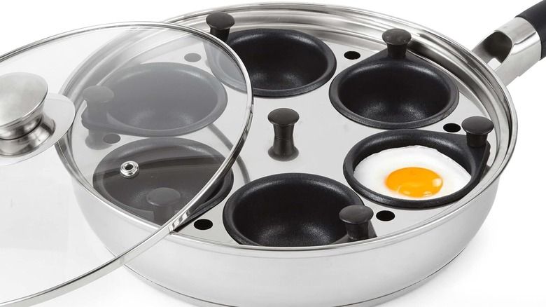 Modern Innovations Egg Poacher Pan, 6-egg style