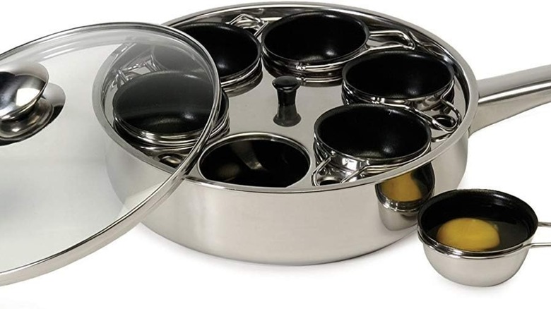 Excelsteel Egg Poacher w/ Encapsulated Base