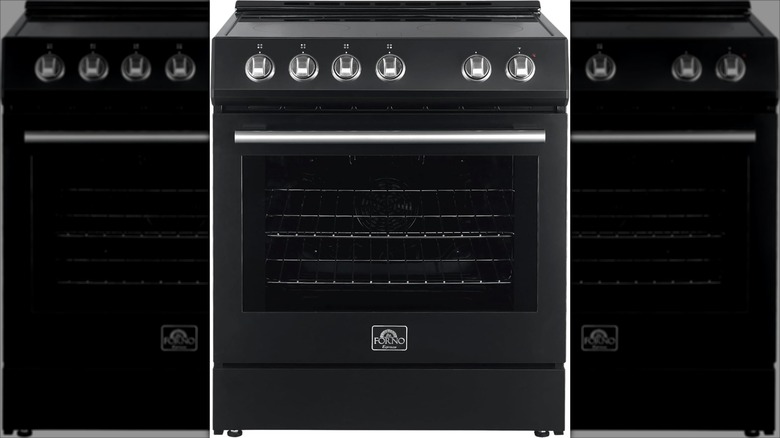 Forno Leonardo Espresso 30-inch Electric Range white background