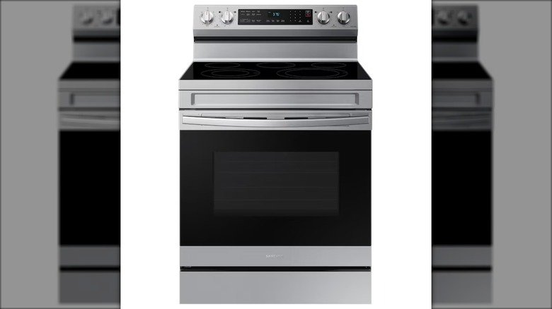 Samsung 30-inch Glass Top 5-Burners white background