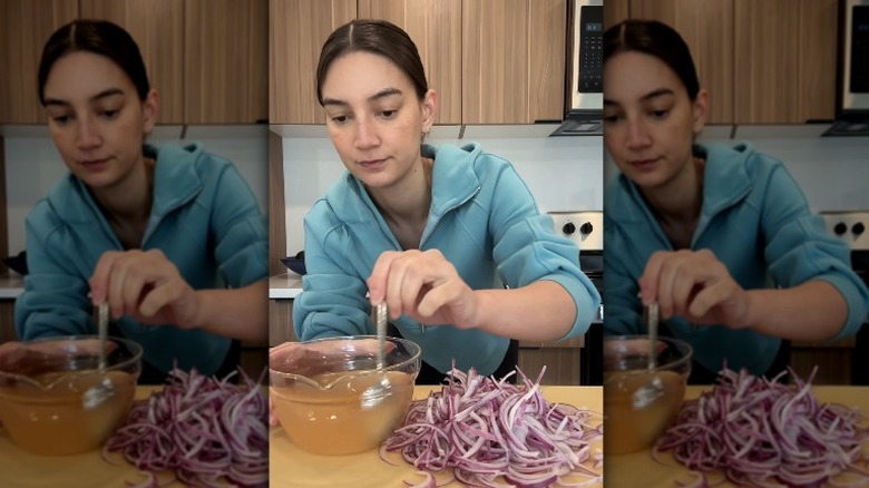 Emily Mariko cooking