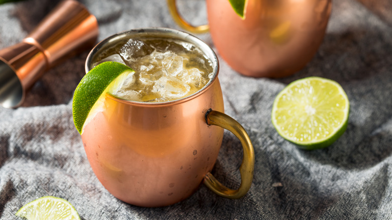 Kentucky mule with lime