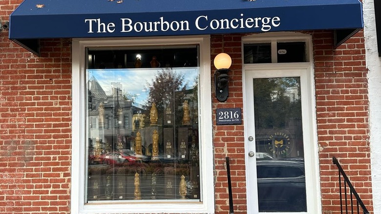 The front of The Bourbon Concierge store