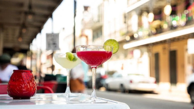 daiquiri French Quarter background