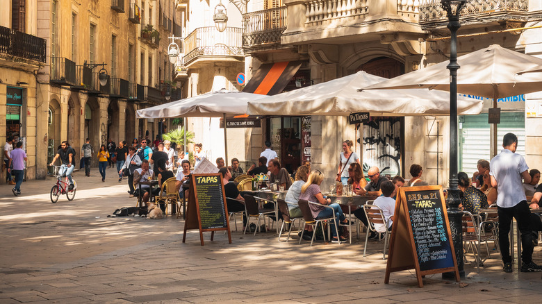 Tapas bar in Barcelona