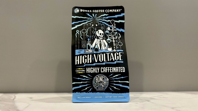 High Voltage coffee packet