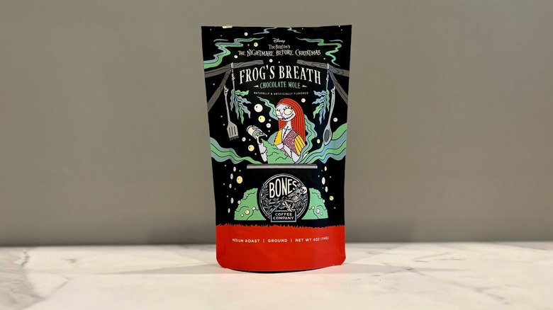 Frog's Breath coffee packet