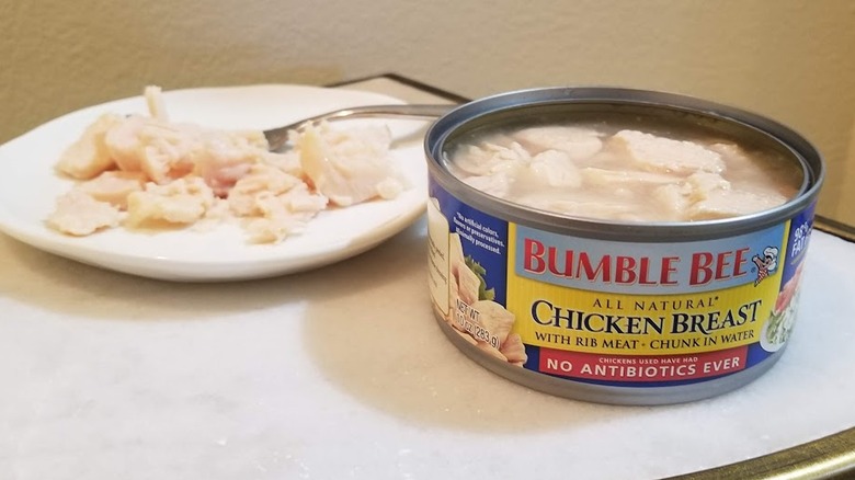 Bumble Bee canned chicken 