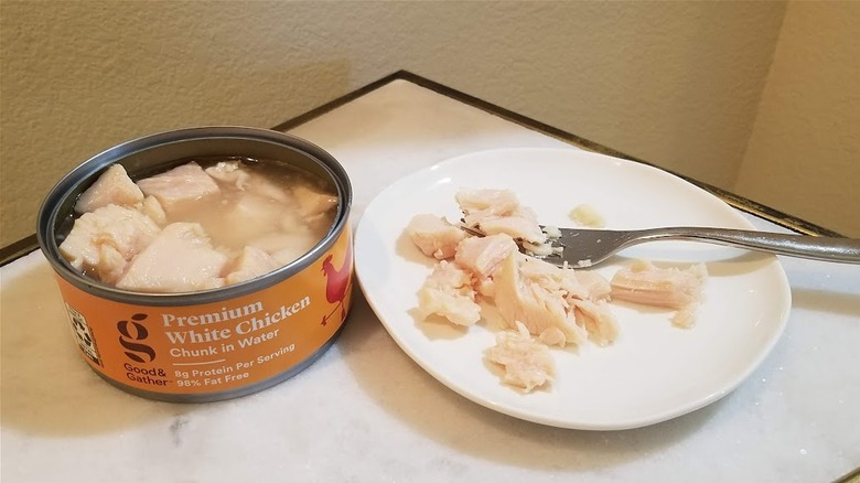 Good & Gather canned chicken