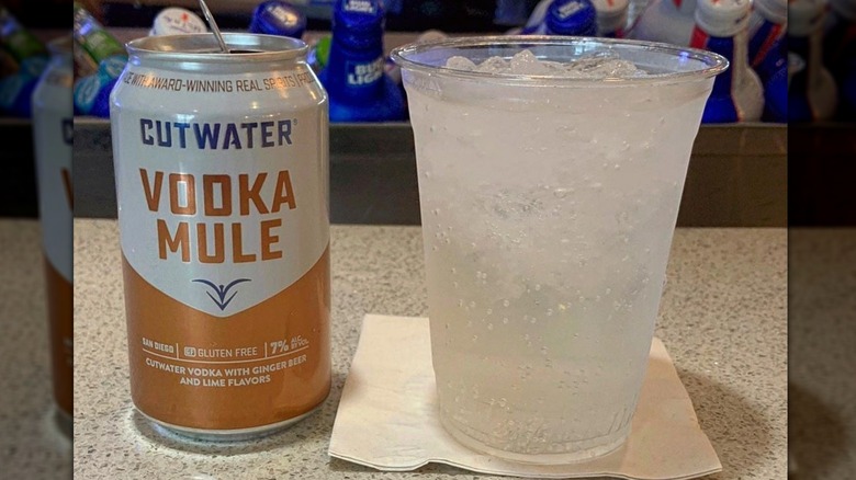 can of Cutwater Vodka Mule