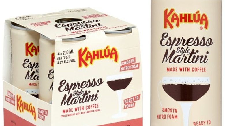 can and package of Kahlua Espresso Martini