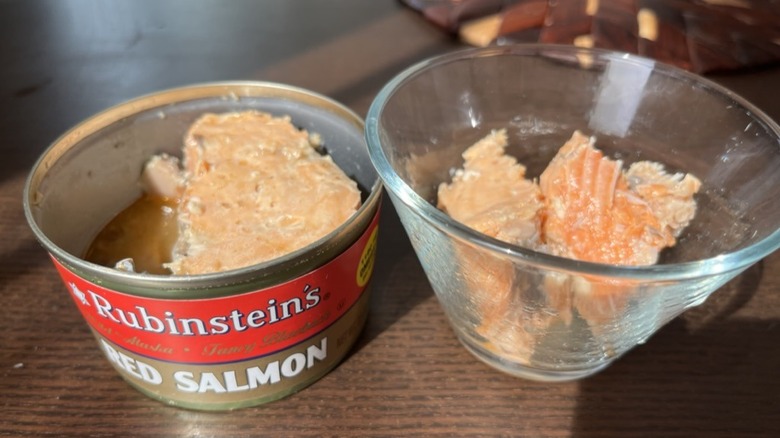 Rubinstein's brand canned red salmon