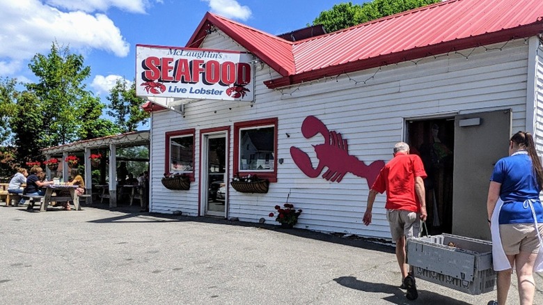 McLaughlin Seafood storefront