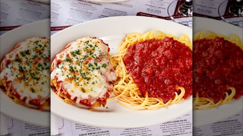 Old Spaghetti Factory chicken Parmesan