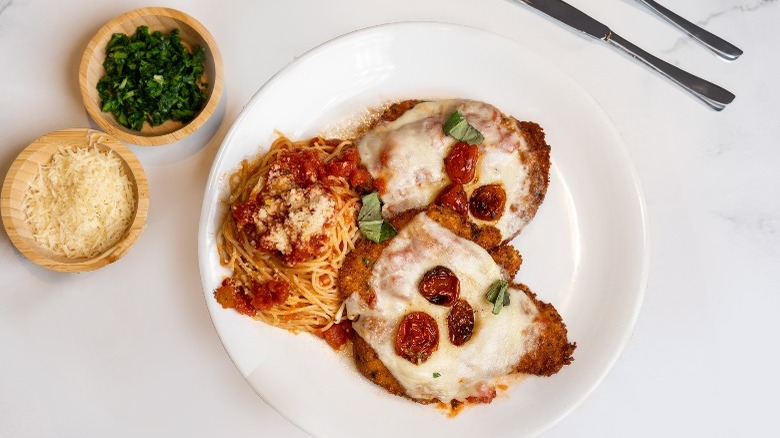 Romano's chicken Parmesan