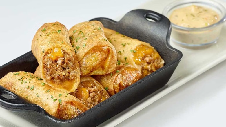 Cheeseburger Spring Rolls