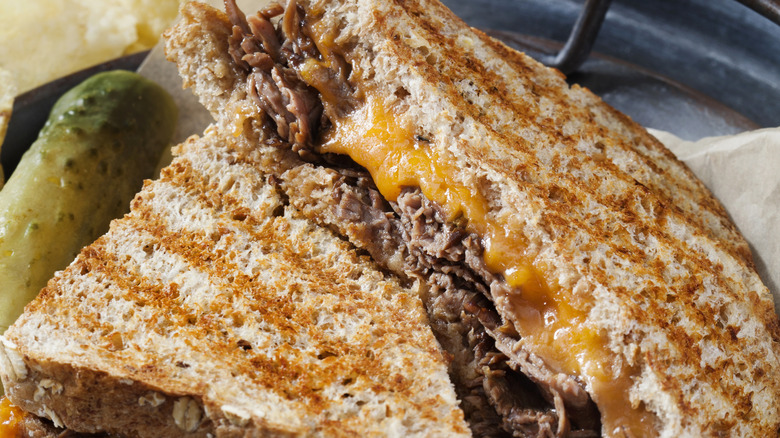 roast beef grilled cheese