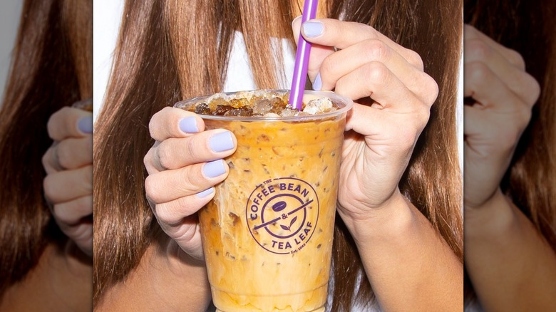 The Coffee Bean & Tea Leaf iced coffee