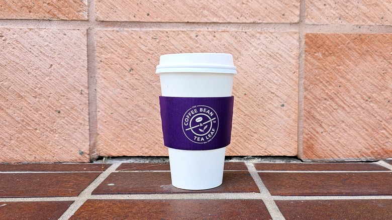 Coffee Bean's Caramel latte