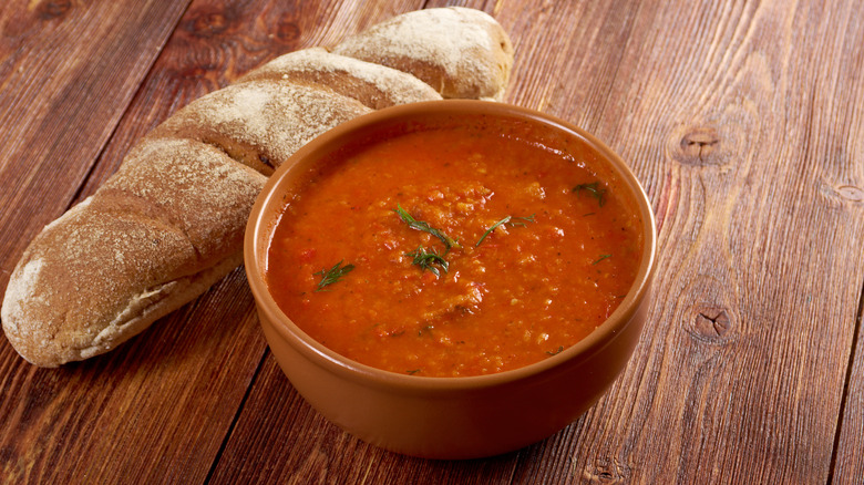 tuscan bread and tomato soup 