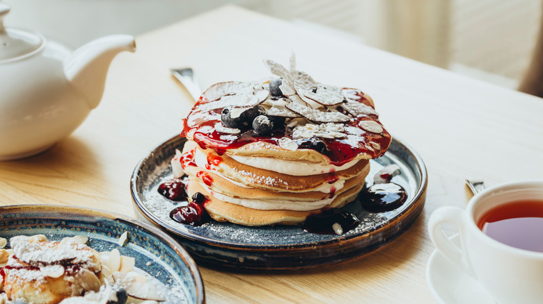 Stack of pancakes