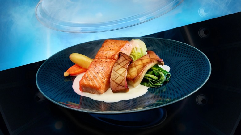 Space 220 salmon dish at Disney World