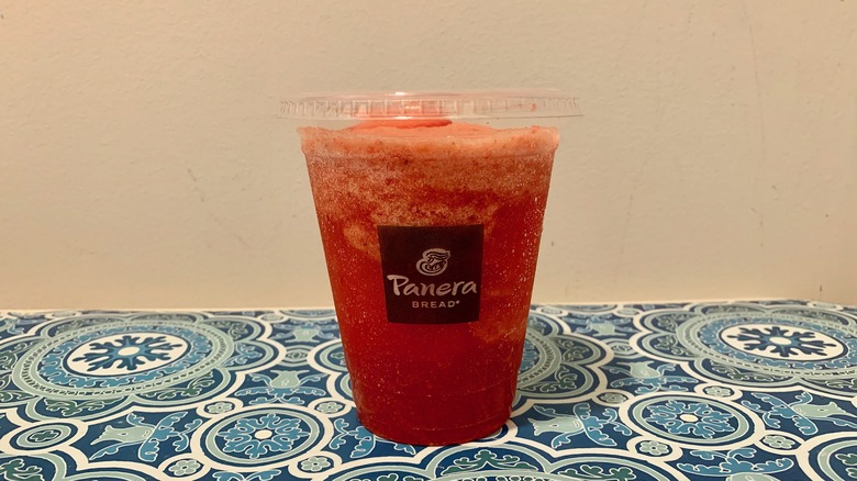 Panera Frozen Strawberry Lemonade Cup