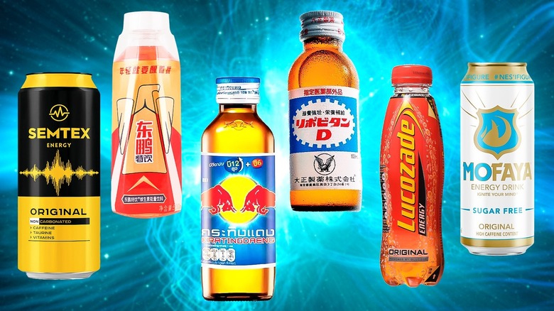 international energy drinks