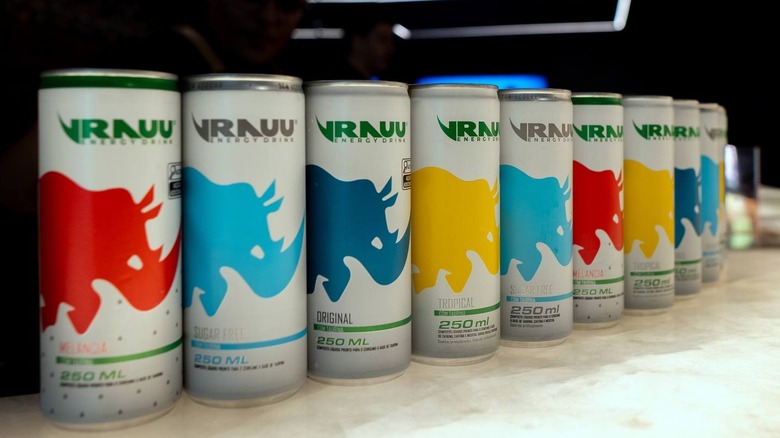 range of vrauu energy cans