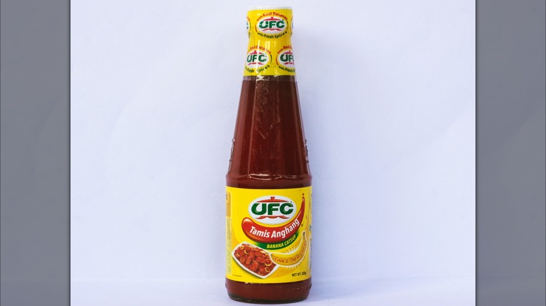 Banana ketchup UFC bottle