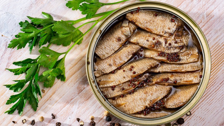 tinned fish in oil