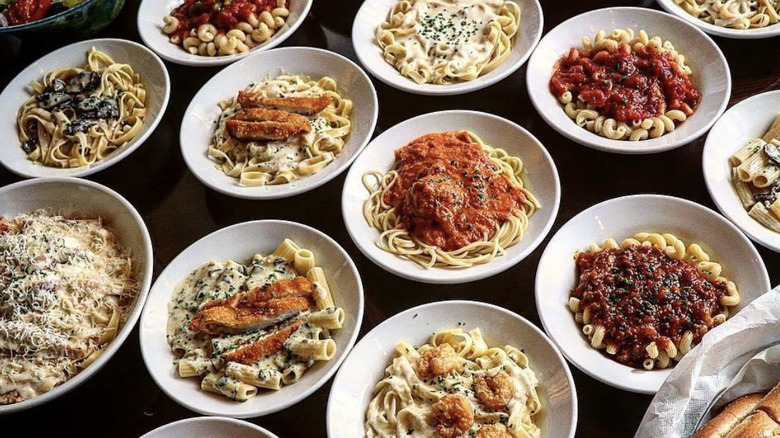 Olive Garden pasta dishes 