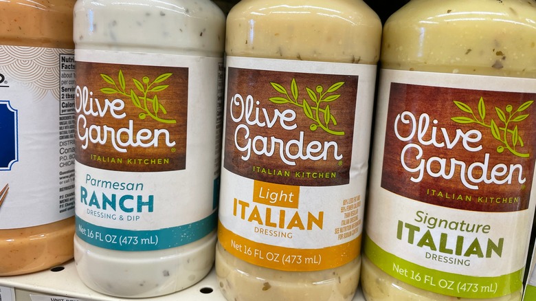 Olive Garden salad dressings 