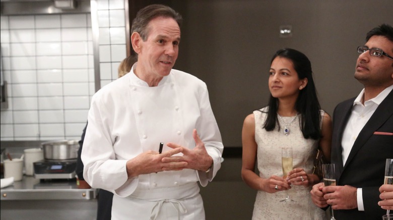 Chef Keller in kitchen