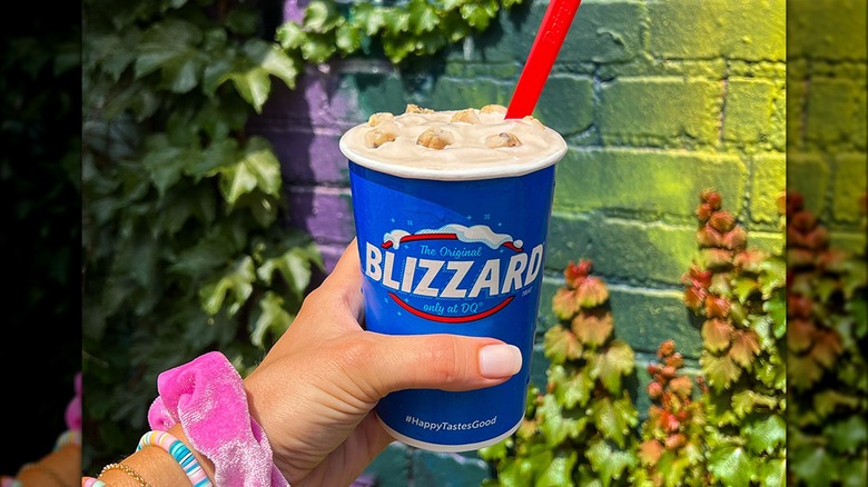 holding a blizzard 