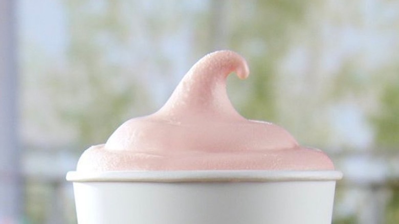 strawberry Wendy's frosty