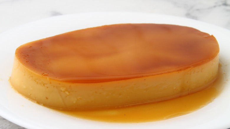 Filipino lleche flan