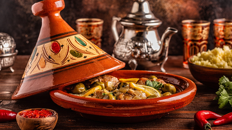 Chicken tagine