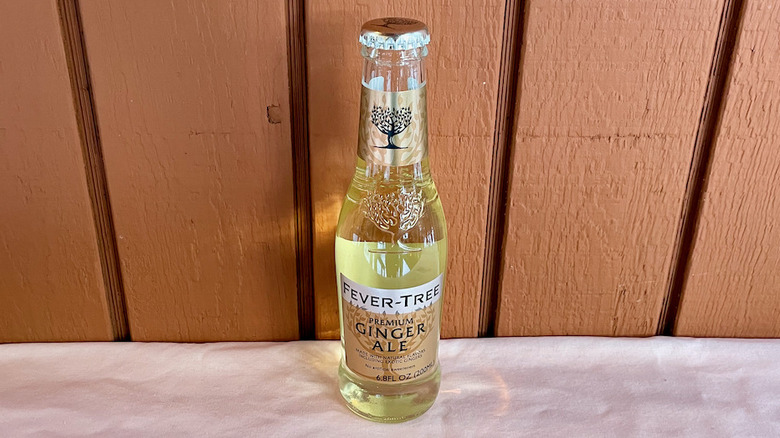 Fever-Tree ginger ale bottle