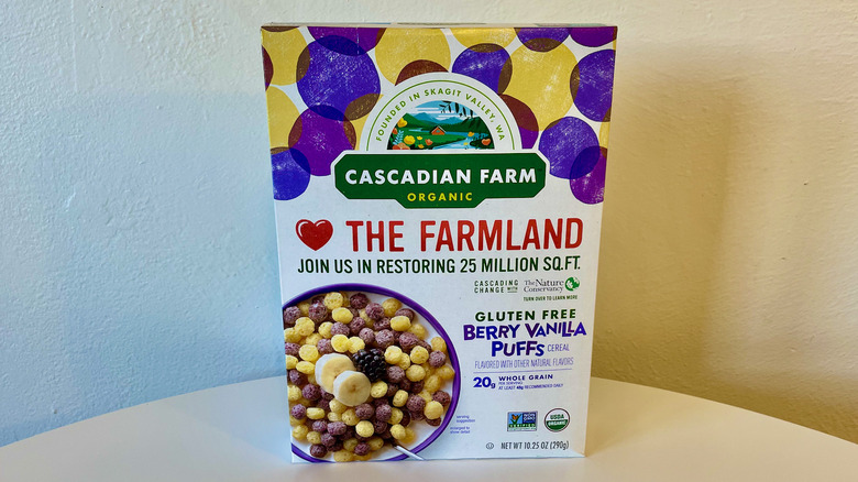 Cascadian Farm Berry Vanilla Puffs