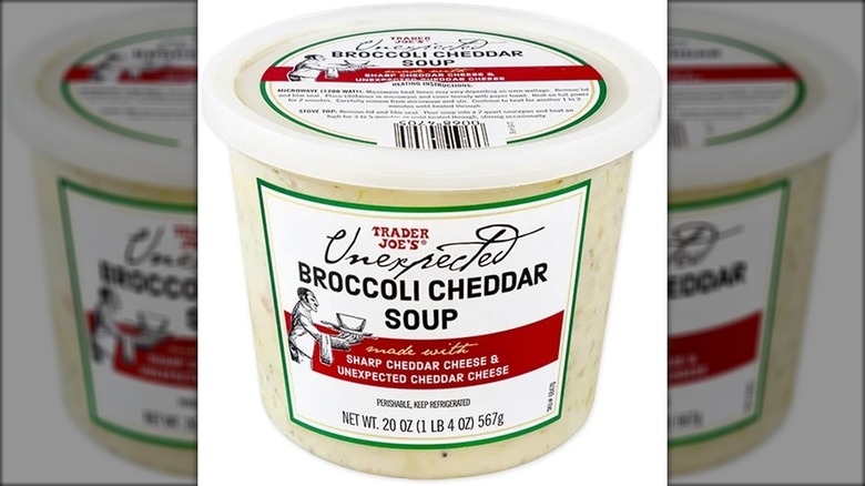 Trader Joe's Unexpected Broccoli Cheddar Soup