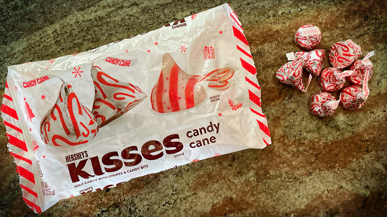Hershey's Kisses Candy Cane