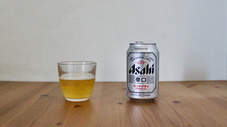 Asahi Super Dry beer