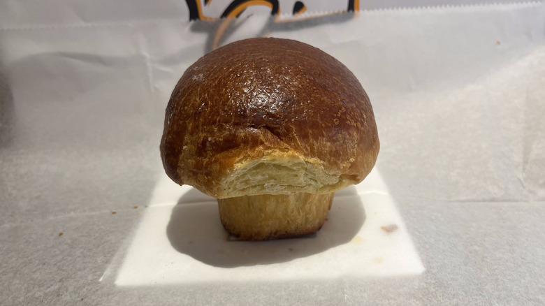 Butter brioche bun from Le Pain Quotidien