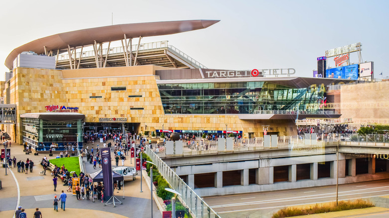 Target Field stadium exterior