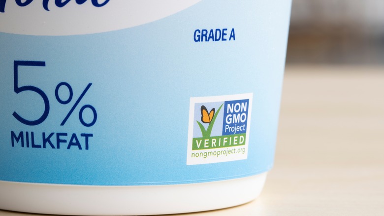 GMO-free yogurt