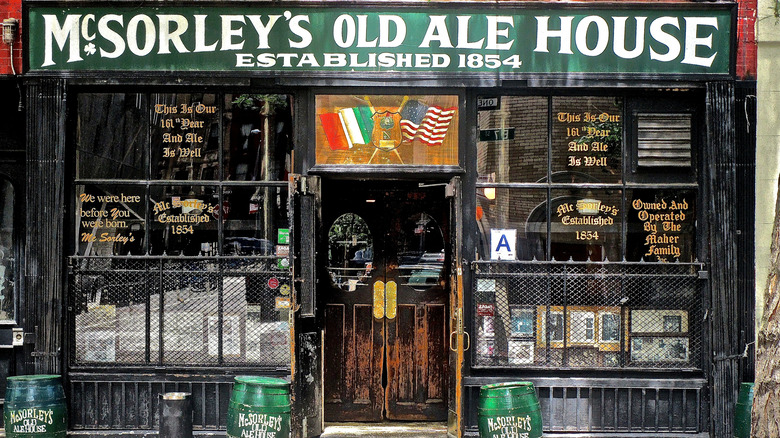 McSorley's Old Ale House storefront