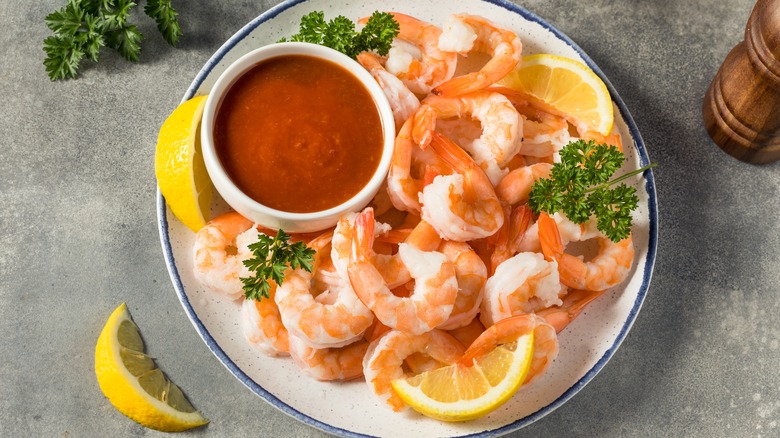 shrimp and cocktail sauce